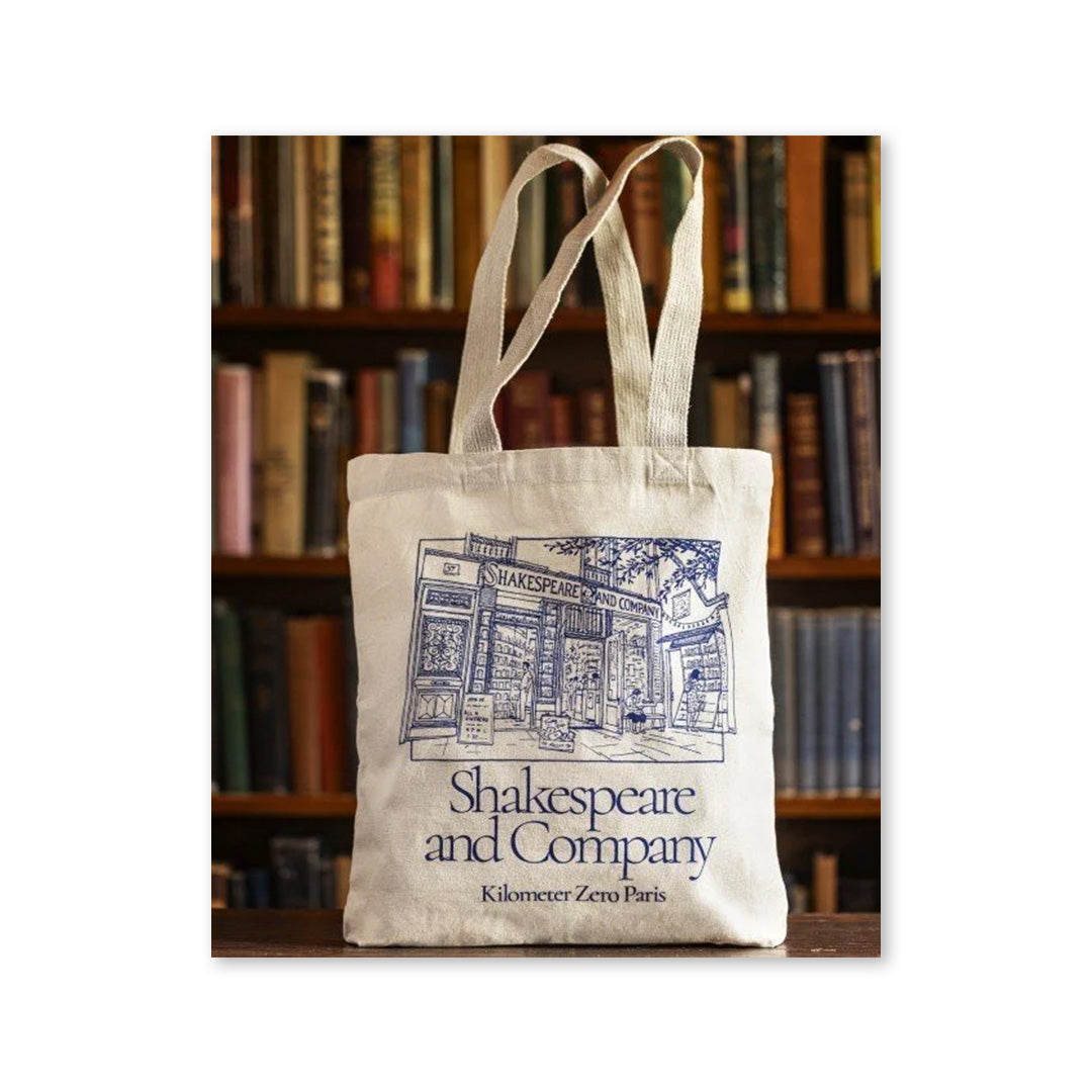 [現貨] 法國巴黎獨立書店 Shakespeare and Company Façade Tote Bag