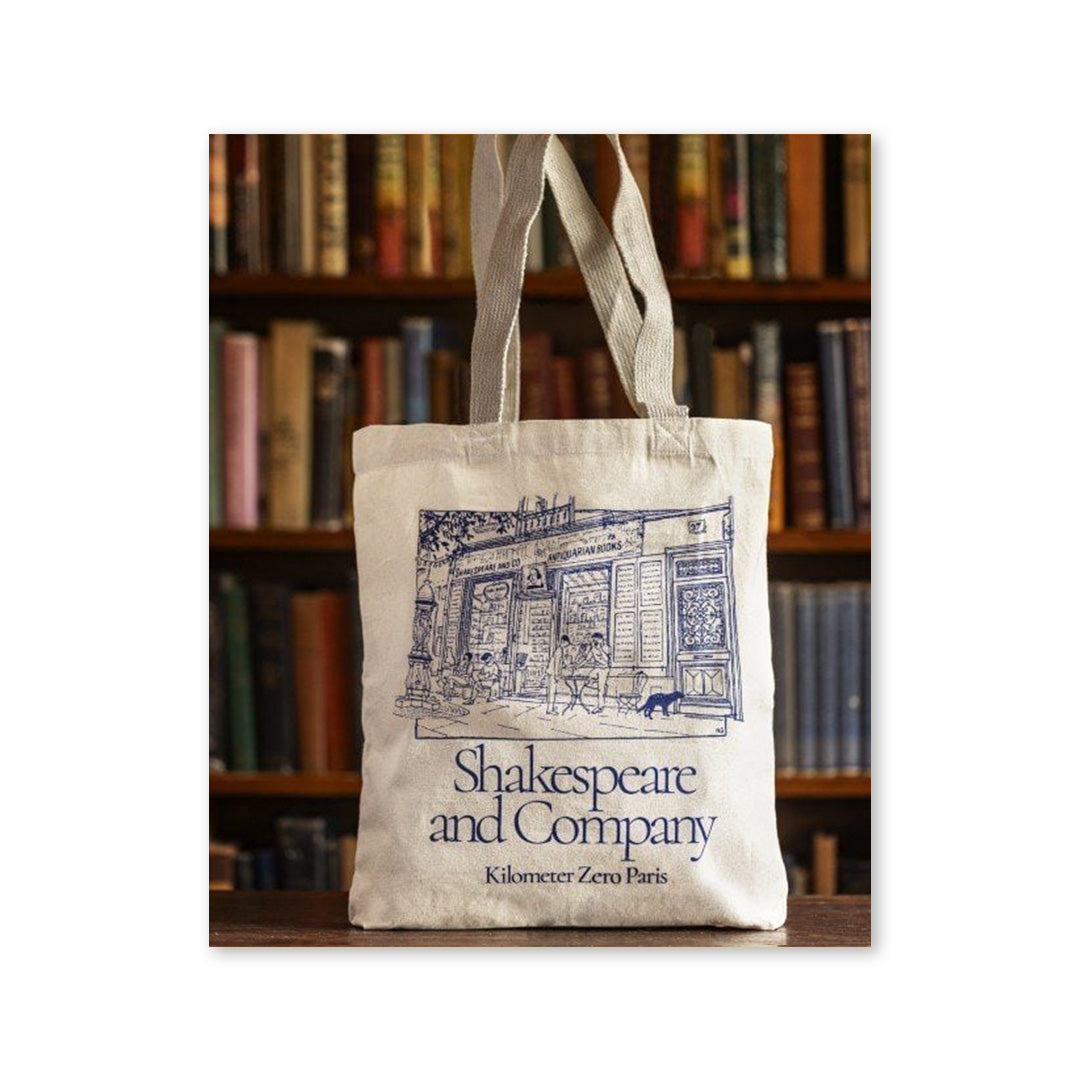 [現貨] 法國巴黎獨立書店 Shakespeare and Company Façade Tote Bag